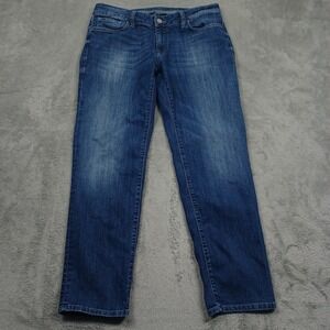 Mavi Jeans Womens 32 Blue Denim Tapered Casual Pockets‎ Preppy